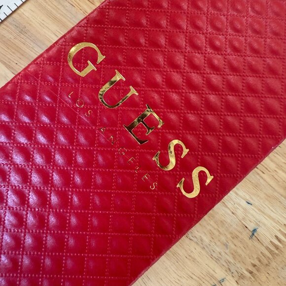 Guess Gold-Tone L.O.V.E. Layered Necklace Set With Heart Charm & Crystal Key Pen - Picture 7 of 9